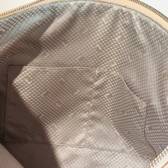 Tru Trussardi blush leather fringed pochette, NWT - Picture 8 of 11